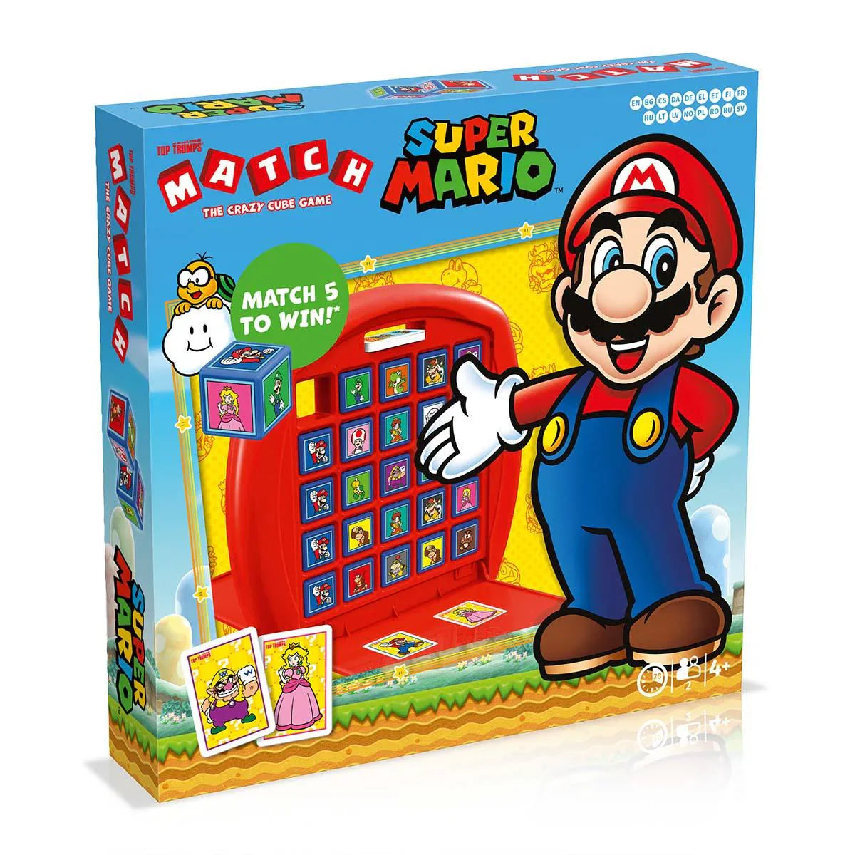 Top Trumps Match Super Mario - The Crazy Cube Game