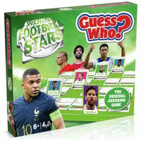 Guess Who? World Football Stars Green Board Game