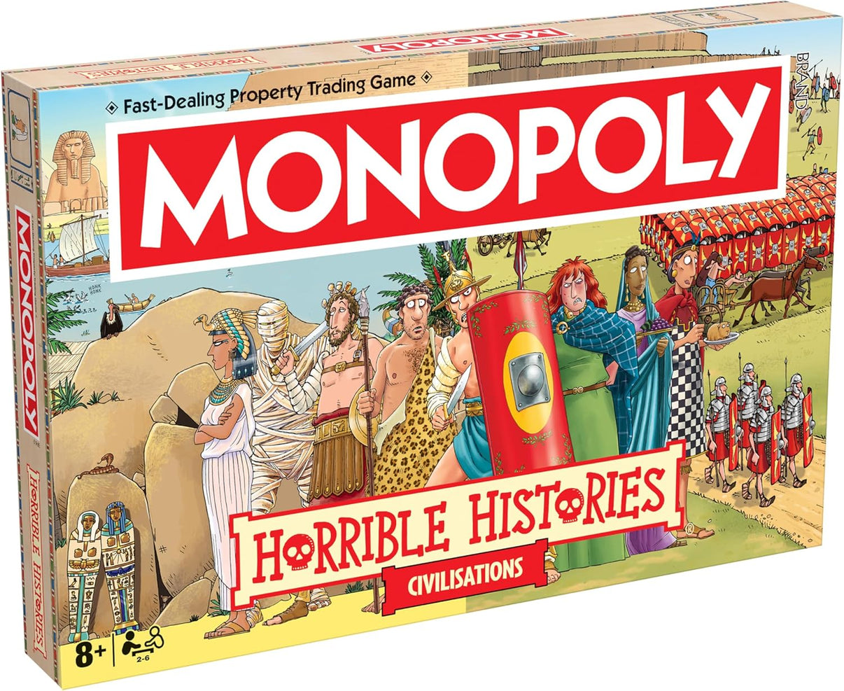 Monopoly Horrible Histories Ancient Civilizations Board Game