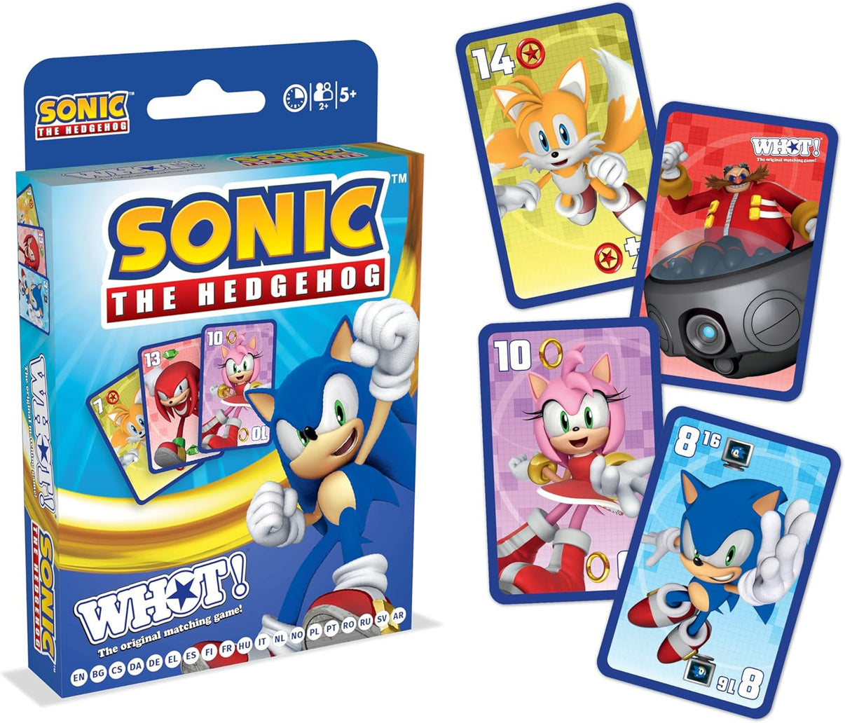 Waddingtons Number 1 - Sonic the Hedgehog WHOT! Card Game