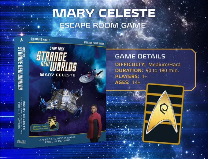 Star Trek: Strange New Worlds Mary Celeste Escape Room Game